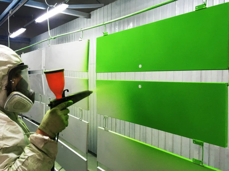 Порошковая покраска металла